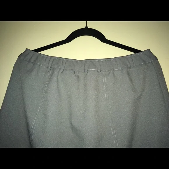 Midi length grey skirt by Bird Orer - Picture 6 of 6